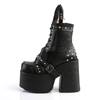DemoniaCult - CAMEL202 Platform Boots - Black Product image